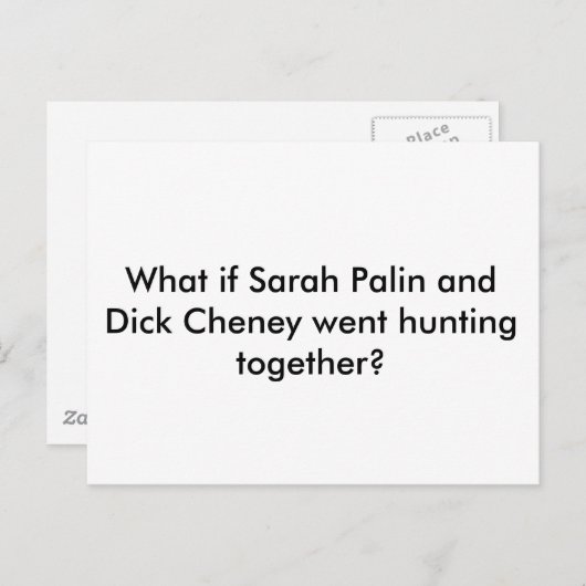 briefkaart-, schaap- en palingjacht briefkaart (Voorkant / Achterkant)