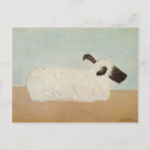 Briefkaart schapen (van Milton Avery)