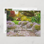 briefkaart, Schedel Arboretum en tuinen Briefkaart (Voorkant / Achterkant)