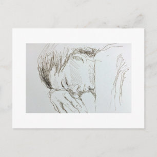 Briefkaart Schets tekenen