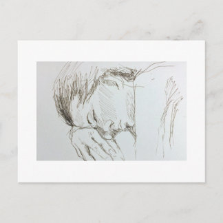 Briefkaart Schets tekenen