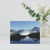 Briefkaart schilderachtig gebergte (Staand voorkant)