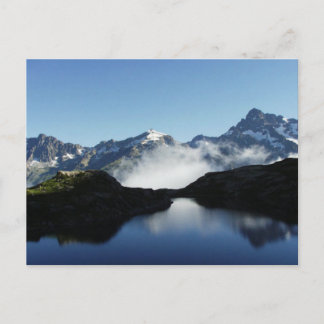 Briefkaart schilderachtig gebergte