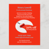 Briefkaart schilderen (Voorkant)