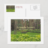 BRIEFKAART SCHOEPFLE GARDEN (OHIO) (Voorkant / Achterkant)