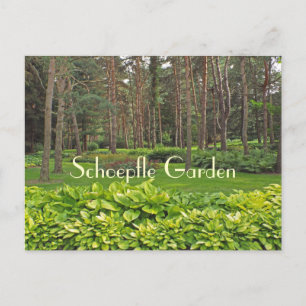 BRIEFKAART SCHOEPFLE GARDEN (OHIO)