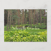 BRIEFKAART SCHOEPFLE GARDEN (OHIO) (Voorkant)