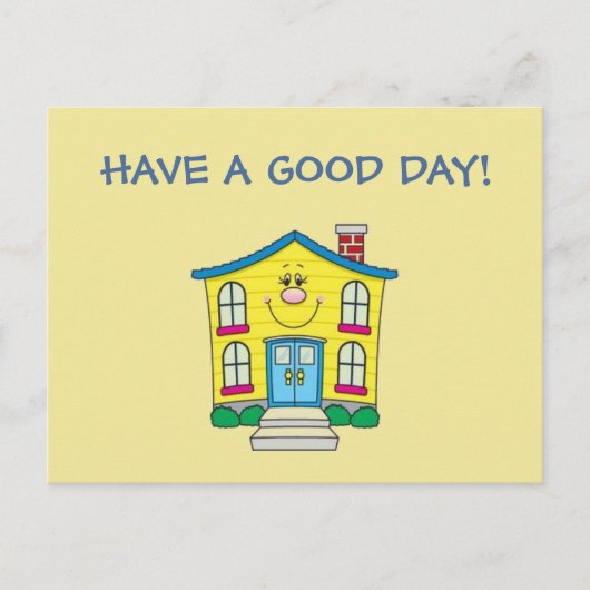 Briefkaart schooldagen (Voorkant)