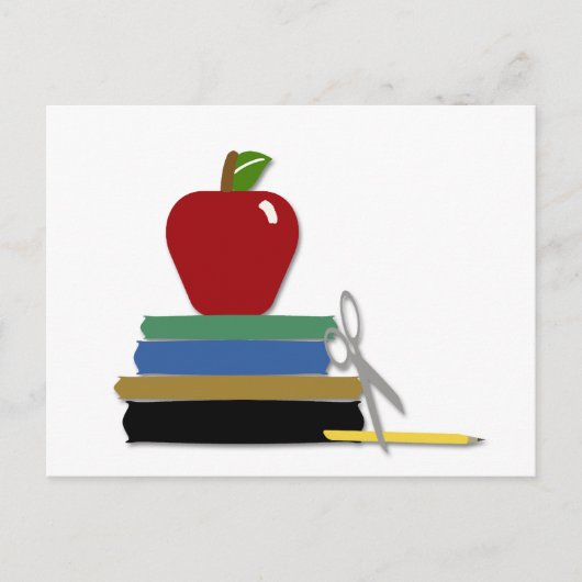 Briefkaart schooldagen (Voorkant)