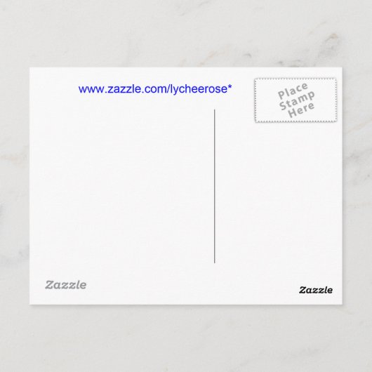 Briefkaart schoon water (Achterkant)