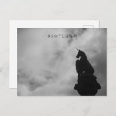 Briefkaart Schotland - Stirling (Unicorn Statue) (Voorkant / Achterkant)