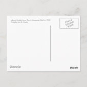 Briefkaart, schuur briefkaart (Achterkant)