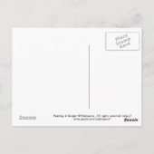 Briefkaart scooter (Achterkant)