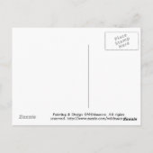 Briefkaart scooter (Achterkant)