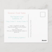 Briefkaart Scottsdale Bachelorette (Achterkant)