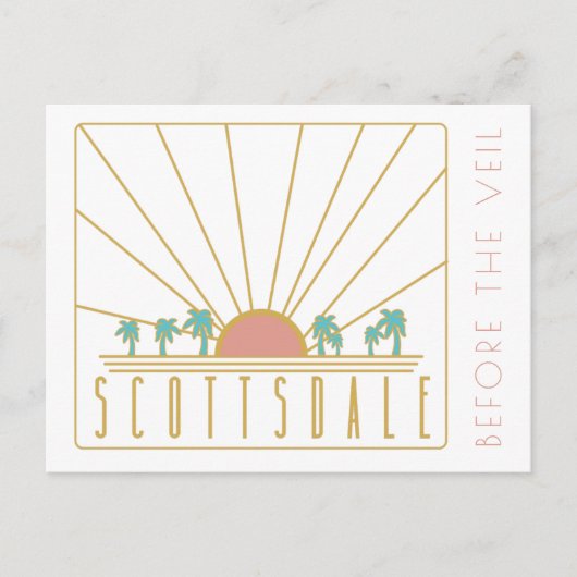 Briefkaart Scottsdale Bachelorette (Voorkant)