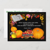 BRIEFKAART Scriptbedankt (Voorkant / Achterkant)