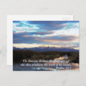 Briefkaart Scripted Landscape (Voorkant / Achterkant)