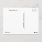 Briefkaart (scripts): Mt. 2:11 Pilgrimage binnenla (Achterkant)