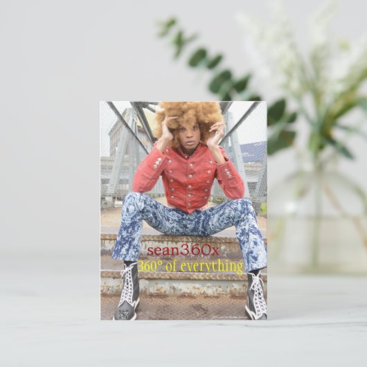 Briefkaart sean360x Indie (Staand voorkant)