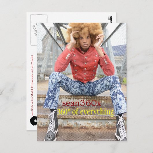 Briefkaart sean360x Indie (Voorkant / Achterkant)