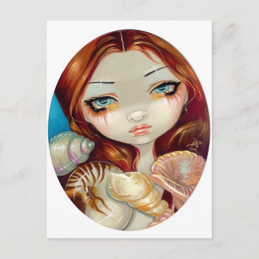 briefkaart "Seashell Beauty" (Voorkant)