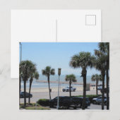 Briefkaart: Seawall Boulevard - Galveston, Texas Briefkaart (Voorkant / Achterkant)
