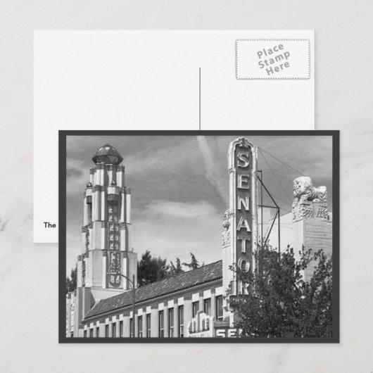 BRIEFKAART ~ Senatortheater (Voorkant / Achterkant)