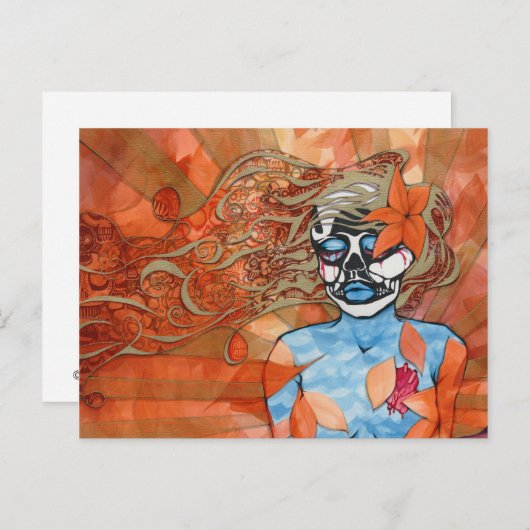 briefkaart "September"-reeks (Voorkant / Achterkant)