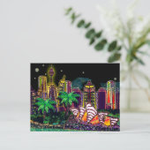 Briefkaart Sequin Art Sydney Australië (Staand voorkant)