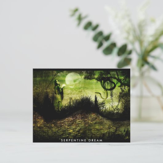 Briefkaart Serpentine Dream (Staand voorkant)