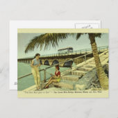 Briefkaart  Seven Mile Bridge Florida (Voorkant / Achterkant)