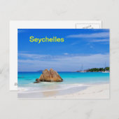 Briefkaart Seychellen (Voorkant / Achterkant)