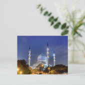 Briefkaart Shah Alam Selangor, Maleisië (Staand voorkant)