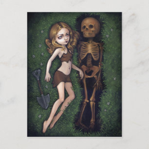 briefkaart "Shallow Grave"