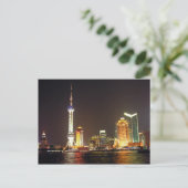 Briefkaart Shanghai Night Cruise, China (Staand voorkant)