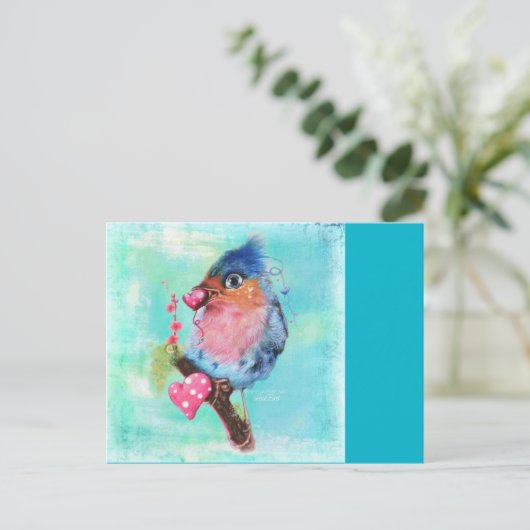 briefkaart ©Sheena Pike (Staand voorkant)