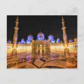 Briefkaart Sheikh Zayed Grand Mosque, Abu Dhabi (Voorkant)
