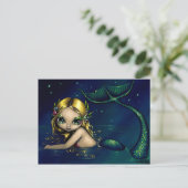 briefkaart "Shimmering Mermaid" (Staand voorkant)