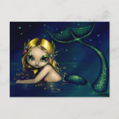 briefkaart "Shimmering Mermaid" (Voorkant)