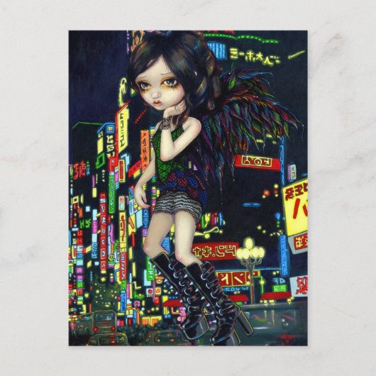 briefkaart "Shinjuku Angel" (Voorkant)