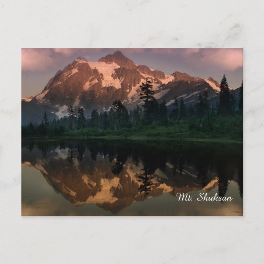 Briefkaart Shuksan monteren (Voorkant)