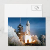 briefkaart "Shuttle Shuttle" (Voorkant / Achterkant)