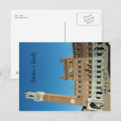 briefkaart - Siena, Italië (Voorkant / Achterkant)