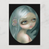 briefkaart "Silver Introspection" (Voorkant)