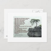 Briefkaart Sint-Francis (Voorkant / Achterkant)