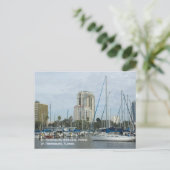 Briefkaart Sint-Petersburg-Marina (Staand voorkant)