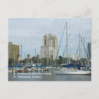 Briefkaart Sint-Petersburg-Marina