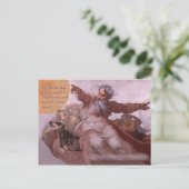 Briefkaart Sistene Dachshund (Staand voorkant)