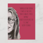 briefkaart Sisterhood serie - Gloria (Voorkant)